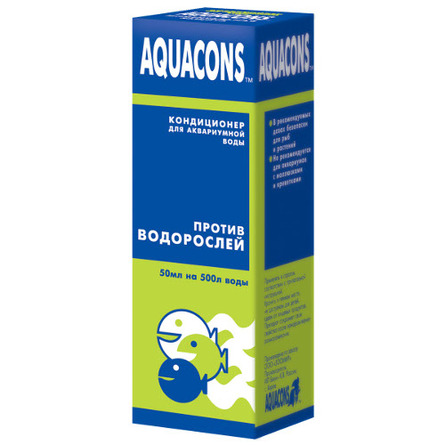 Зоомир Акваконс Против водорослей Кондиционер для аквариумной воды – интернет-магазин Ле’Муррр