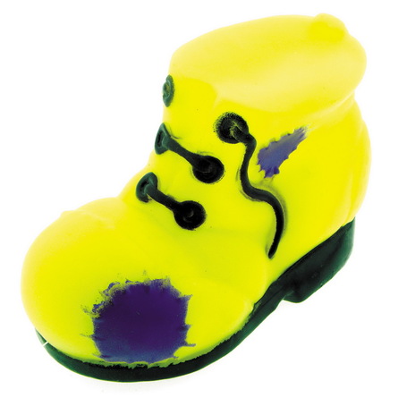Dezzie Ботинок с кляксой игрушка из винила для собак – интернет-магазин Ле’Муррр