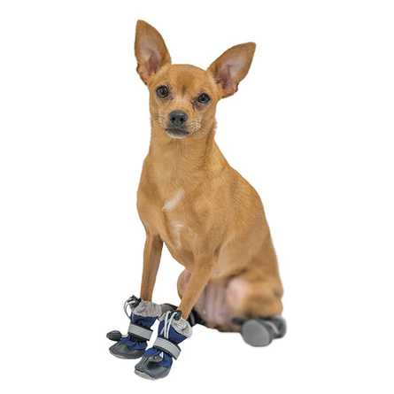 Дарэлл Обувь утеплённая для собак, синяя (пара) – интернет-магазин Ле’Муррр