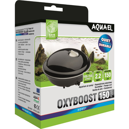 Aquael Oxyboost 150 Plus Компрессор одноканальный для аквариумов 100-150 л, 150 л/ч – интернет-магазин Ле’Муррр