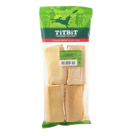 TiTBiT Сэндвич с рубцом говяжьим XL для взрослых собак средних и крупных пород – интернет-магазин Ле’Муррр