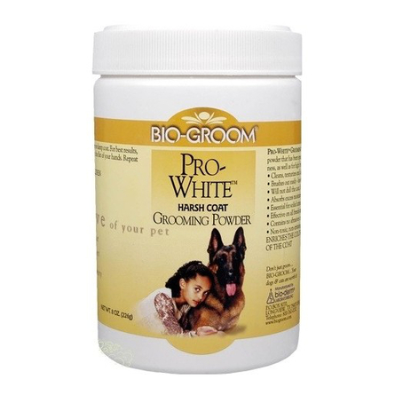 Bio-Groom Pro White Harsh Пудра для собак для жёсткой шерсти – интернет-магазин Ле’Муррр